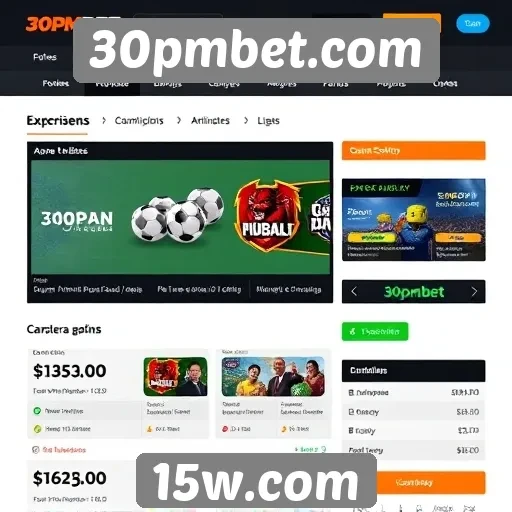 Experiência do usuário no site 30pmbet